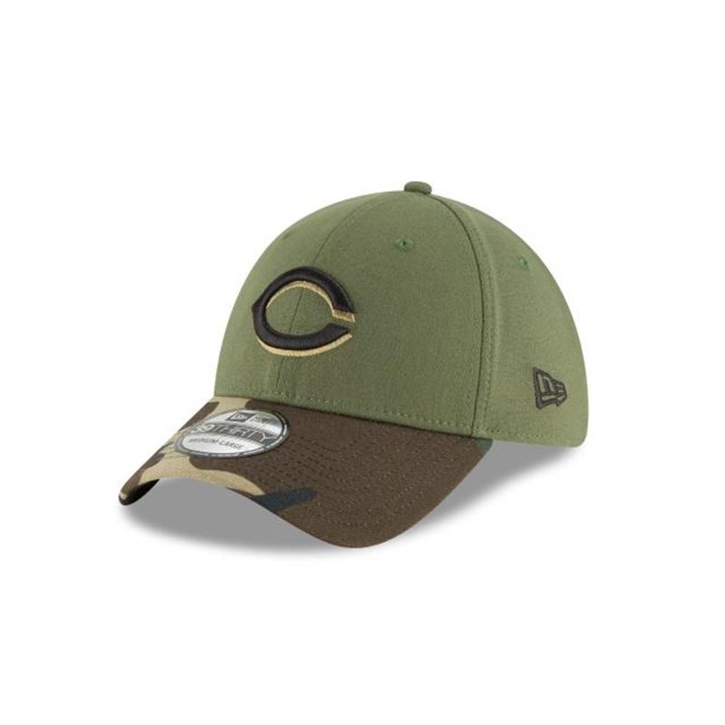 MLB Cincinnati Reds Alt 2 Team Classic 39Thirty Stretch Fit (LTX7157) - Green New Era Caps